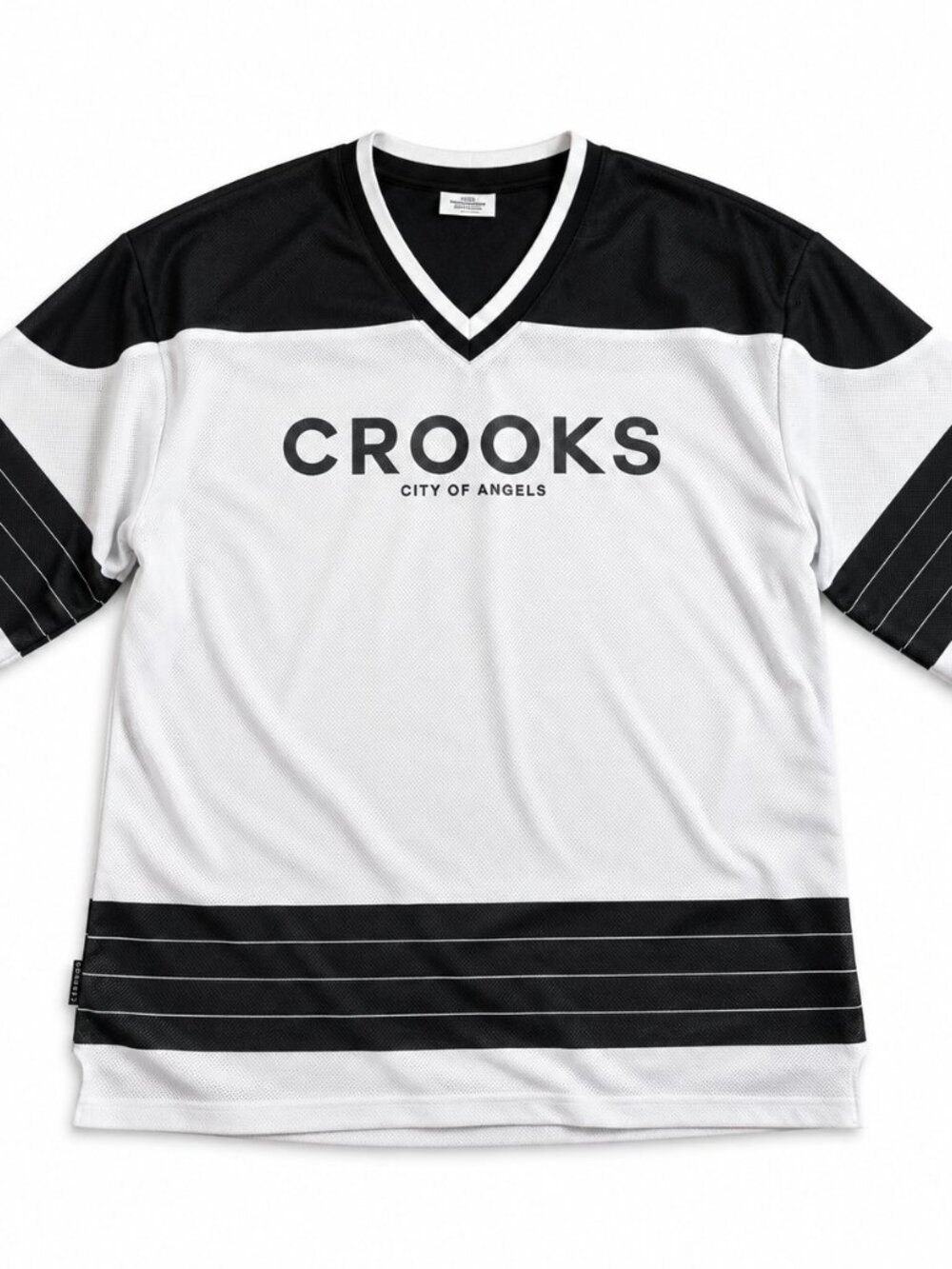 Crooks & Castles‎ 0210 T-Shirt White Medium Short Sleeve Graphic